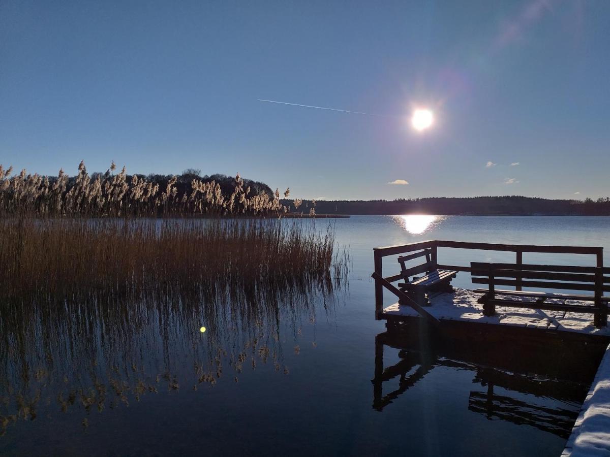Mazury Domek Caloroczny Pelnik Gm Ostroda Jezioro Las Екстер'єр фото